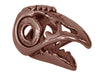 New! Raven's Skull Hair Bead - Copper