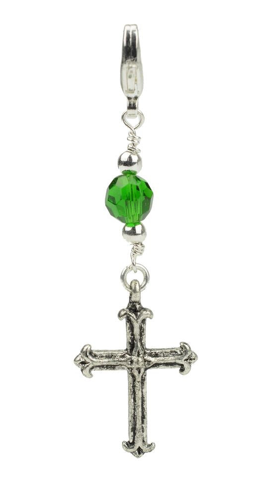 Large Charm Silver - Cross