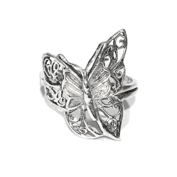 Butterfly Ring - Sterling Silver