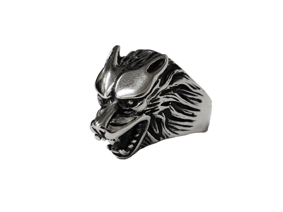 Gmork Wolf Ring - Stainless Steel