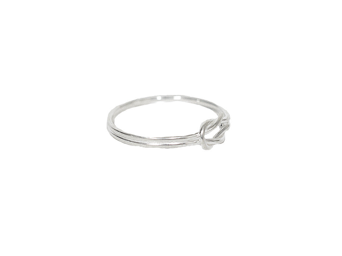 Heracles Knot Ring - Sterling Silver