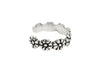 New! Daisy Chain Toe Ring - Sterling Silver
