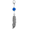 Charm Large Silver - Feather