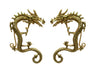 Medieval Metal - Elf Cuff Dragon Gold, Renaissance (EF23-G)