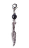 Charm Small Silver - Feather