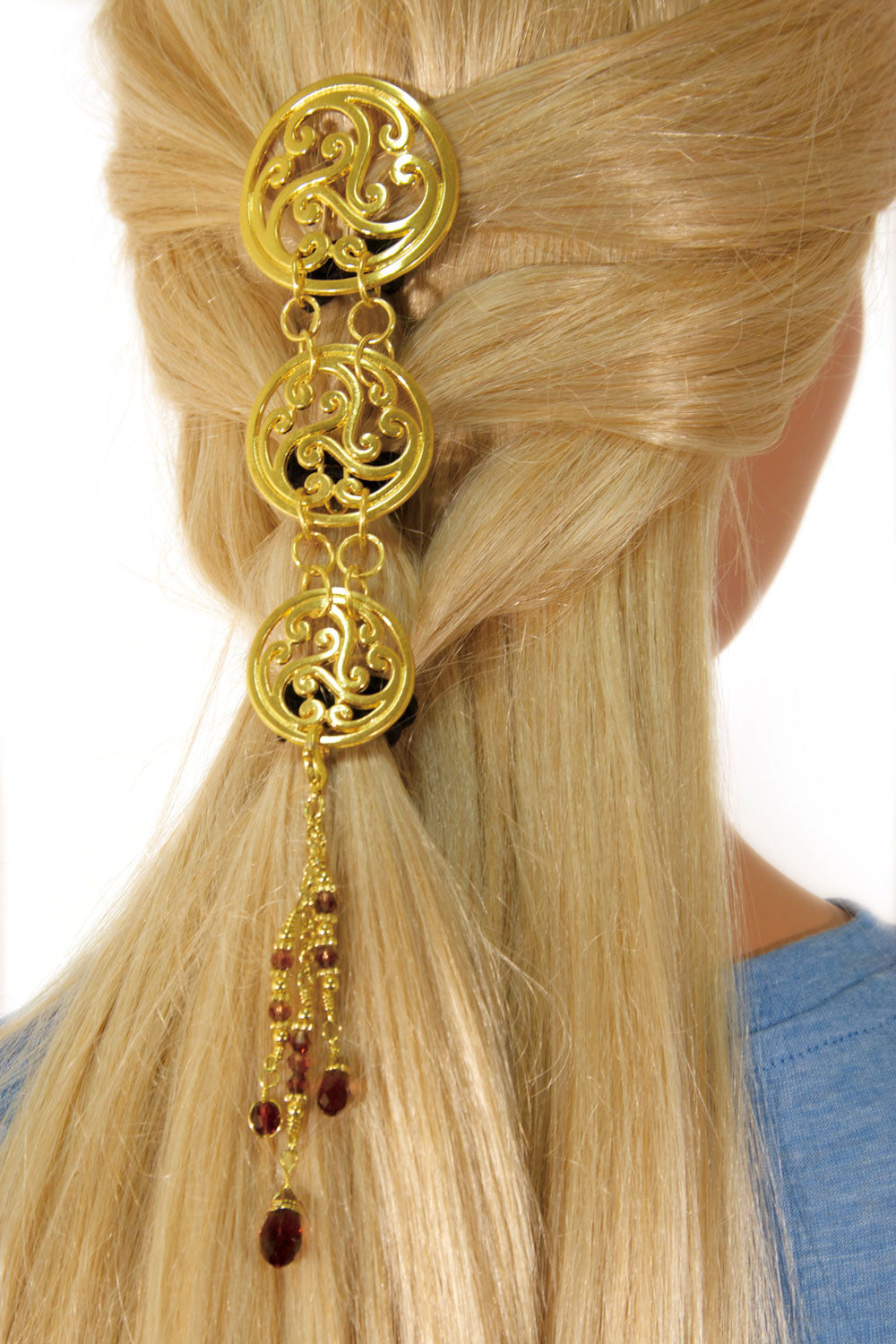 Hair Armor Celtic - Gold Ponytail Holder