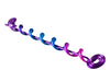 Hair Twister Purple Rainbow - 4 Inch Hair Wrap