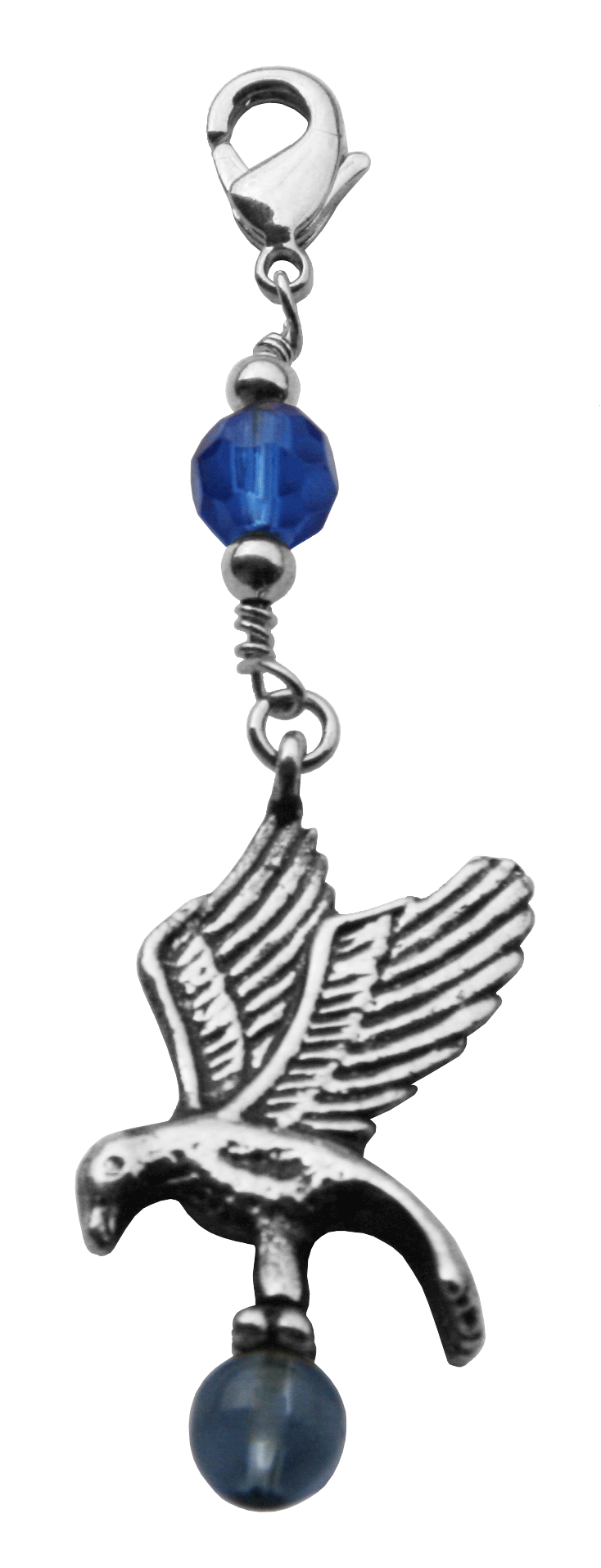 Charm Large Silver - Eagle