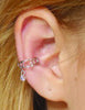 Ear Cuff Silver - Dangling Bead