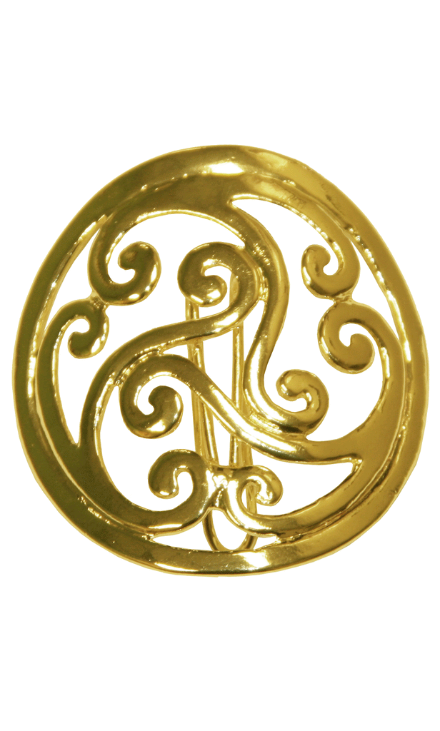 Hair Hook Gold - Celtic Ponytail Holder