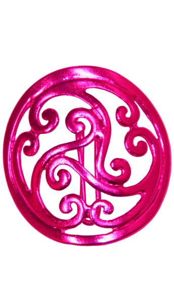Hair Hook Pink - Celtic Ponytail Holder